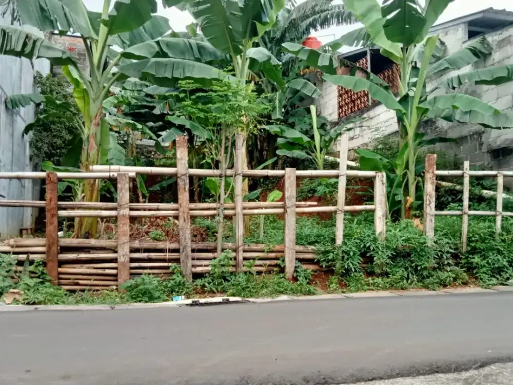 Tanah siap bangun 140 m2 dekat Jalan Nangka Cimanggis