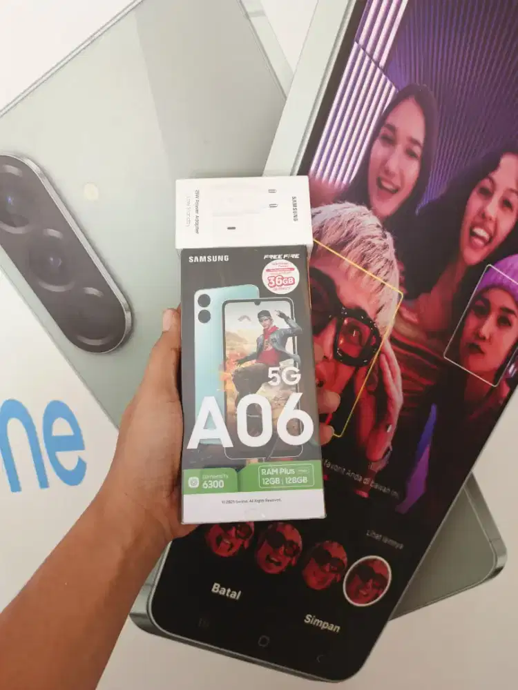Berminat silahkan WA Samsung Galaxy A06 5G 6/128 Garansi resmi 1thn