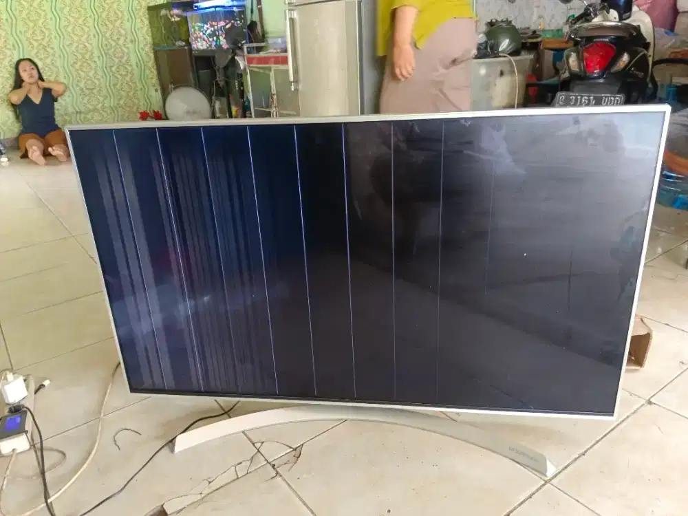 Tv led lg rusak