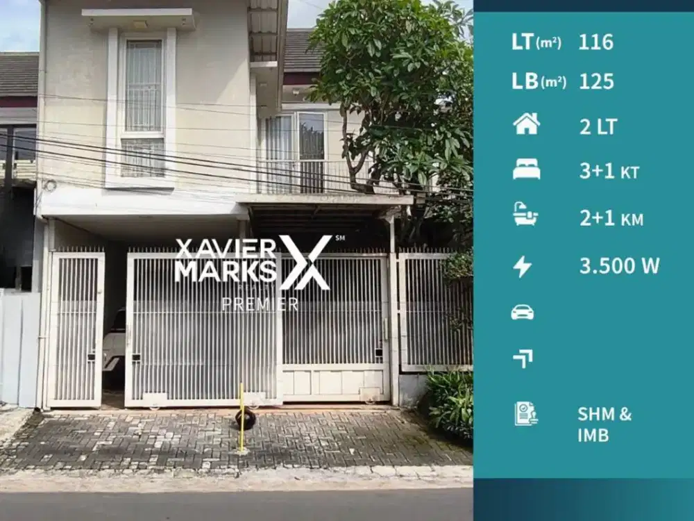 Rumah Terawat Dekat ke Suhat di Bunga bunga Lowokwaru Malang