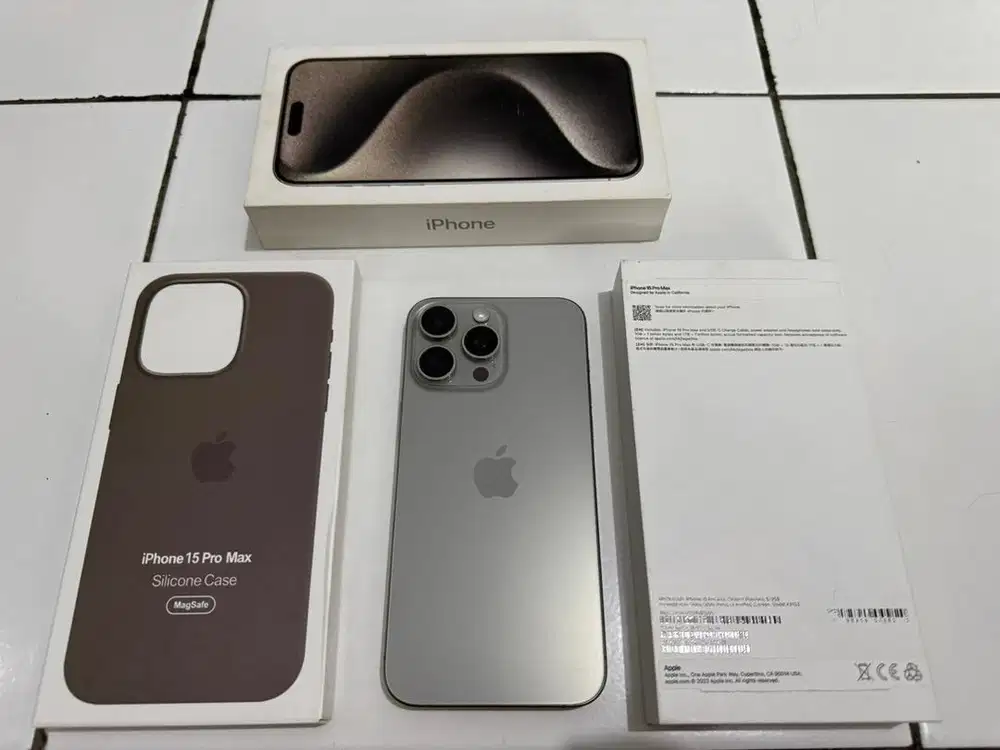 iPhone 15 Pro Max 512gb Dual Nano Sim Fullset