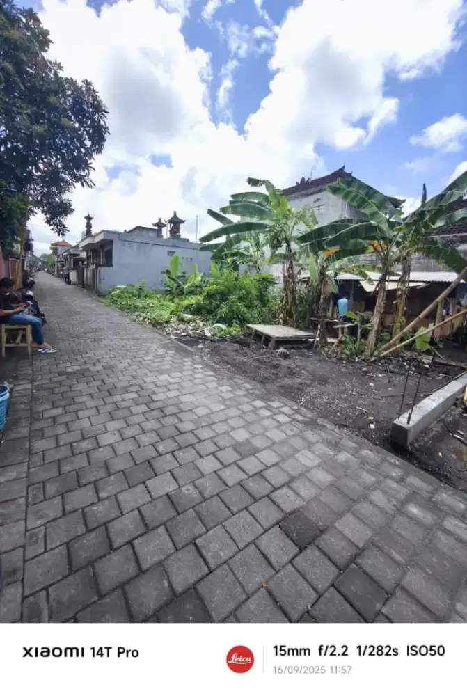Tanah Gatsu Tengah Subak Dalem Dekat Jalan Utama