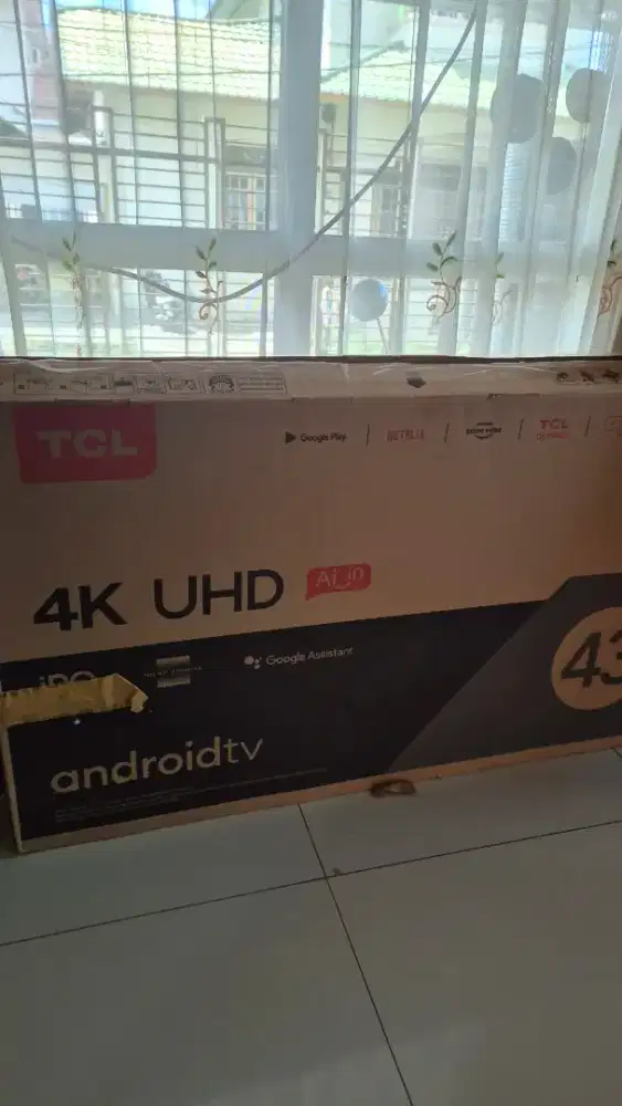 TCL 43A8 43 inch + bracket tv north bayou P4