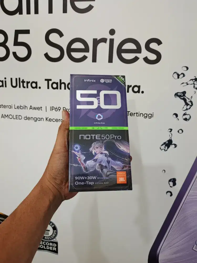 Berminat silahkan WA Infinix Note 50 Pro 8+8/256 Garansi resmi 1thn