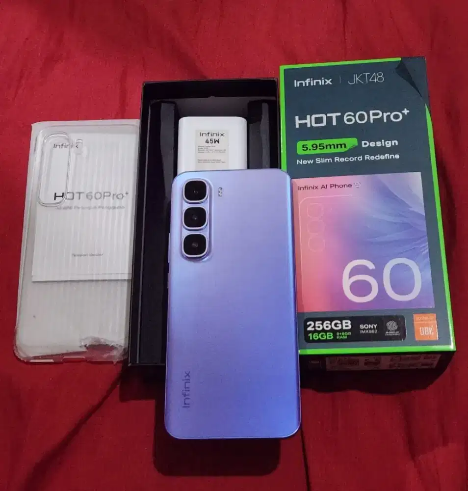 Jual hp Infinix Hot 60pro plus 5G  16/256 bekas review saja likeNEW