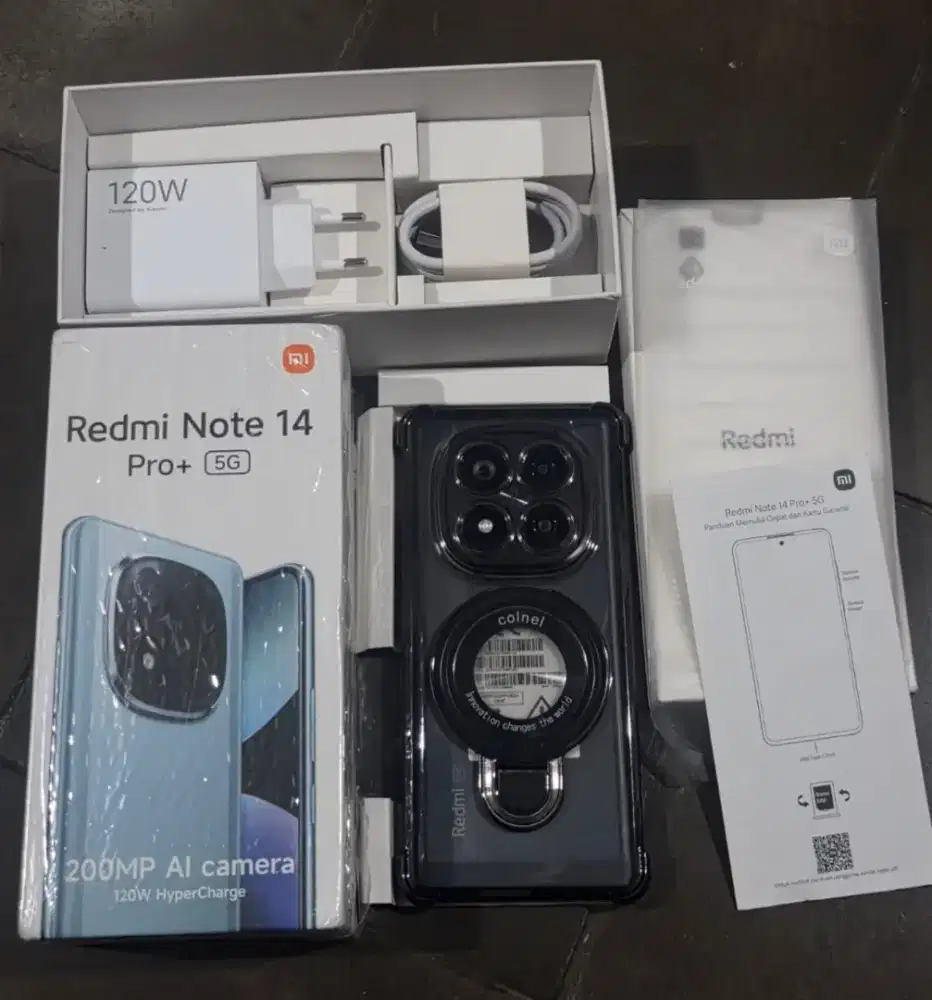 Jual hp bekas REDMI NOTE 14 PRO plus + 5G likenew istimewa siap pakai