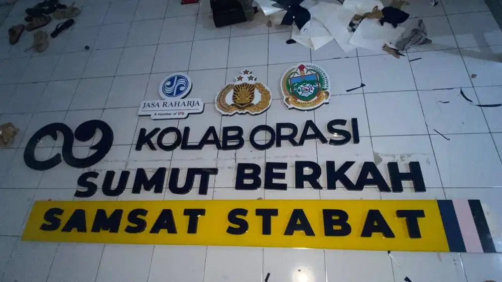 HURUF TIMBUL AKRILIK NON LAMPU