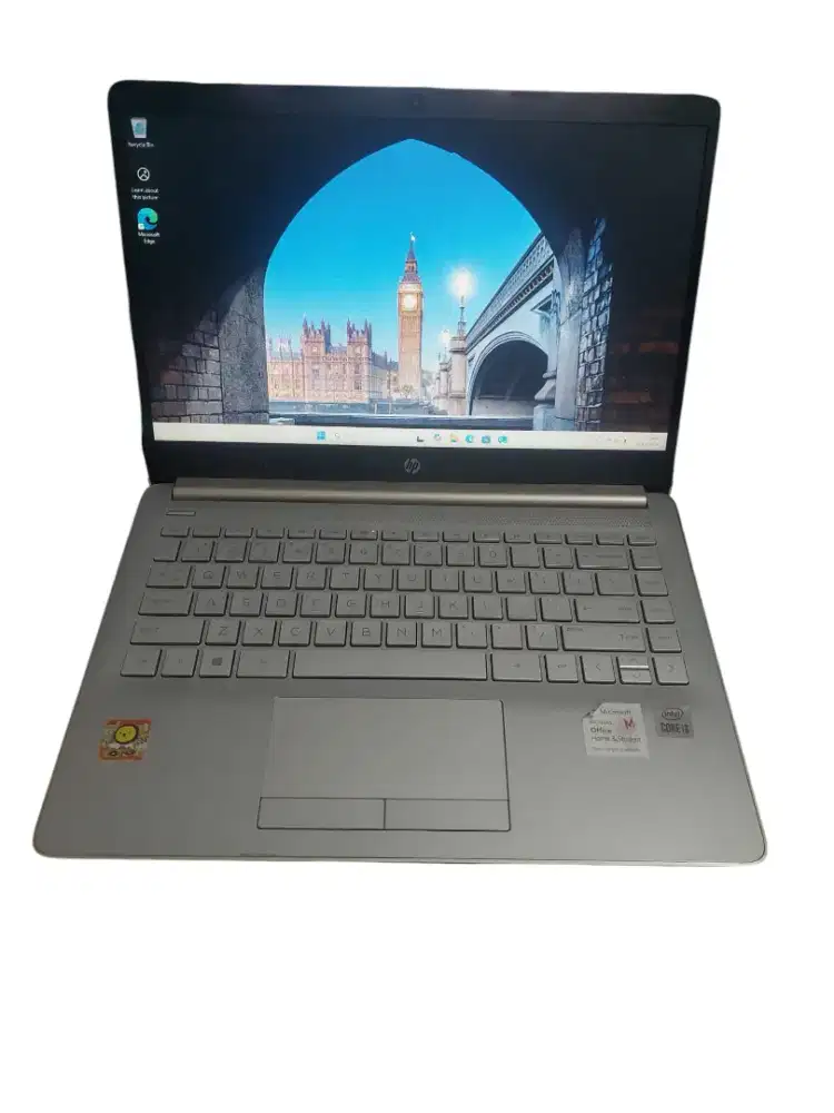 Laptop HP 14s Core i3 Gen 10 Mulus | 1TB | WIN 11 | Dus Lengkap