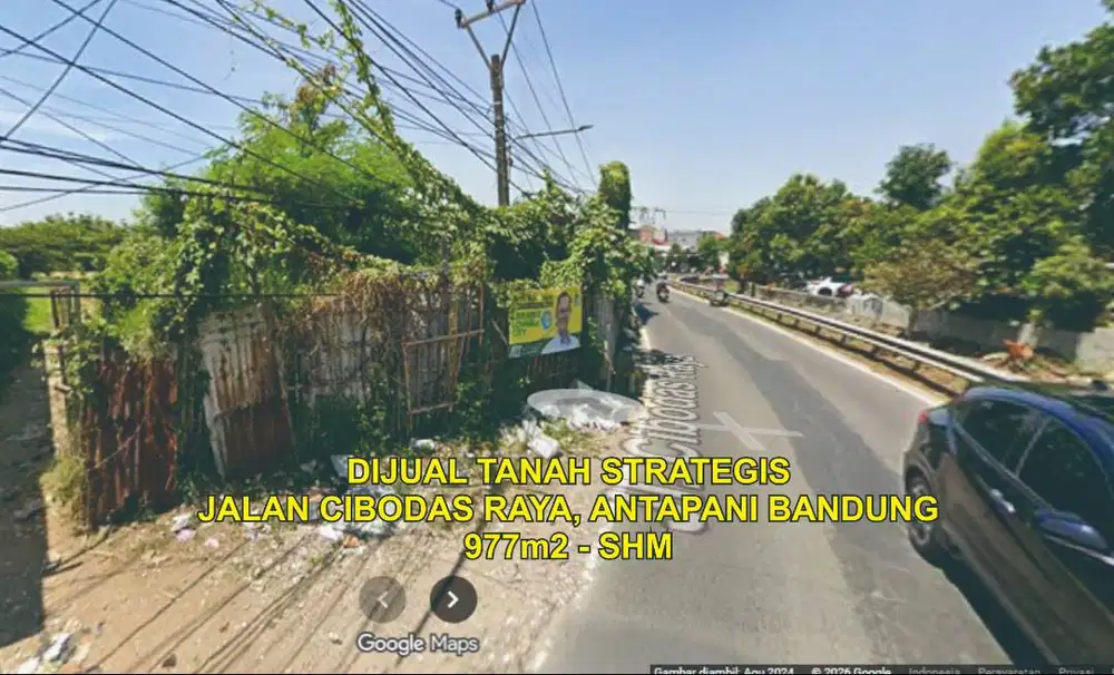 DIJUAL TANAH STRATEGIS – JALAN CIBODAS RAYA, ANTAPANI BANDUNG