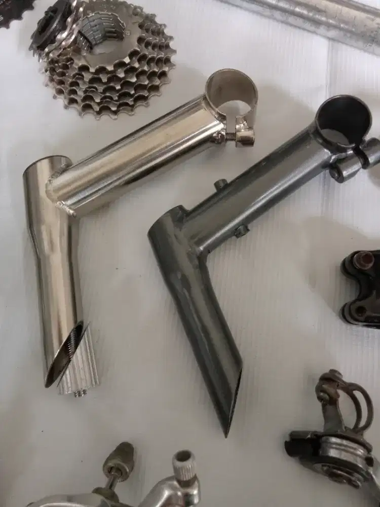 Stem dan Setang evo 25,4 chroom ringan