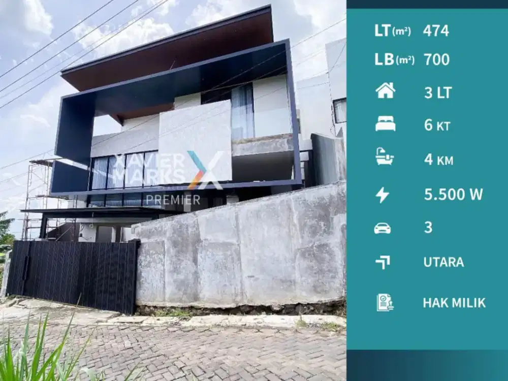 Dijual Villa Full Furnish Super Mewah di Oro-oro Ombo Batu