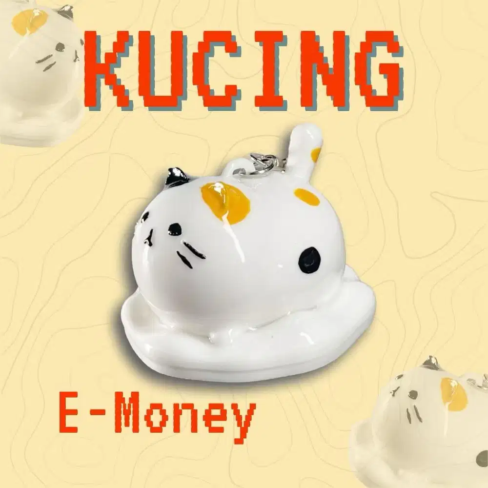 E Money Gantungan kunci (3D)