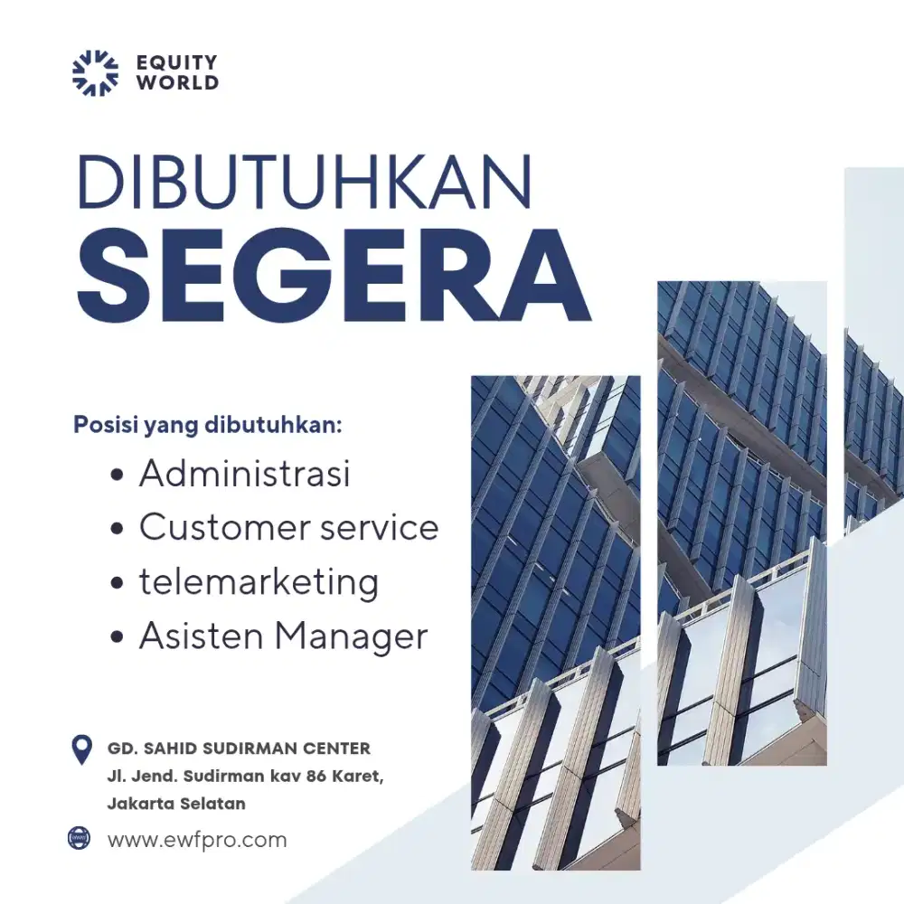 Lowongan Kerja Januari 2026