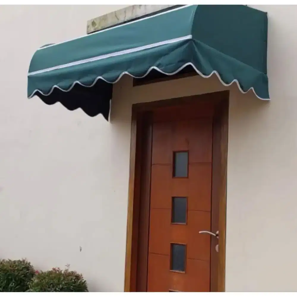 Kanopi kain awning anti air dan UV bahan berkualitas tinggi