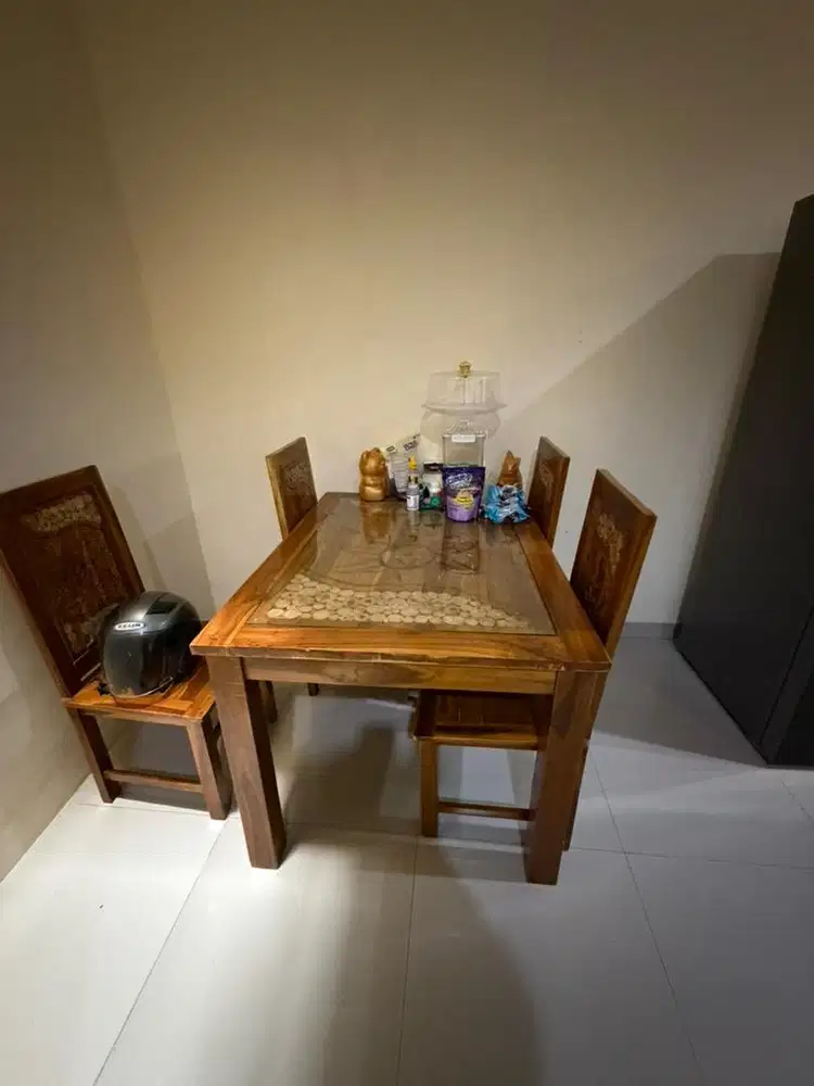 di jual meja makan kayu jati