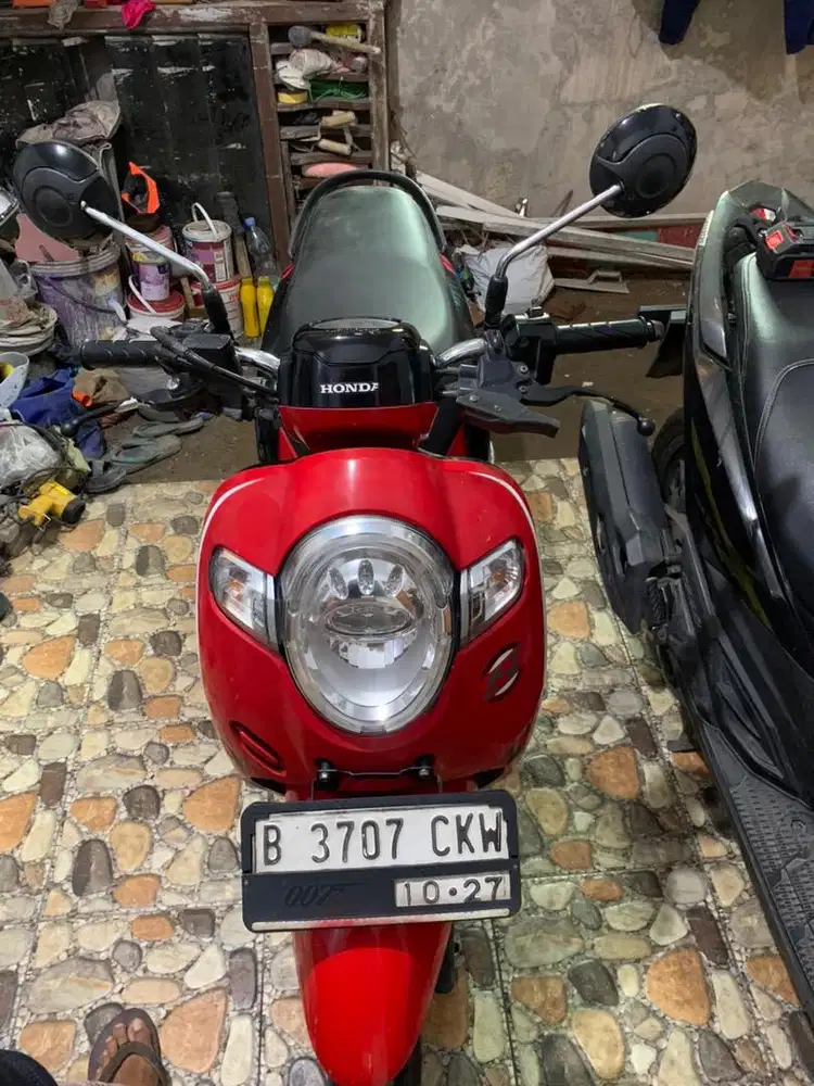 Scopy sporty 2018 idling stop