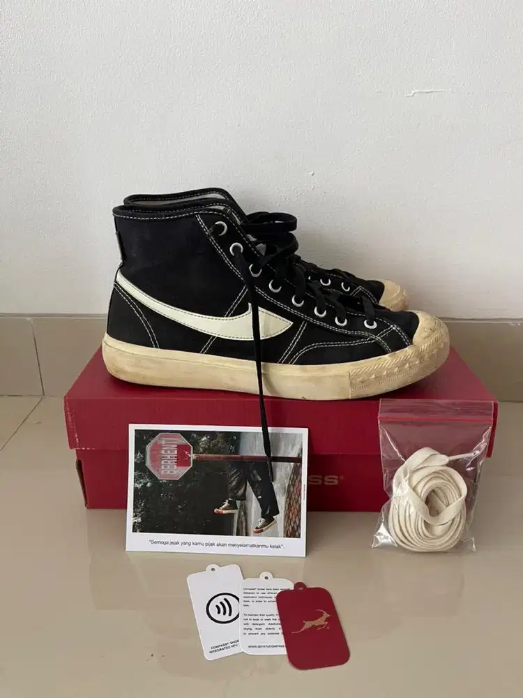 sepatu COMPASS Gazelle Hi size 42 legit ori