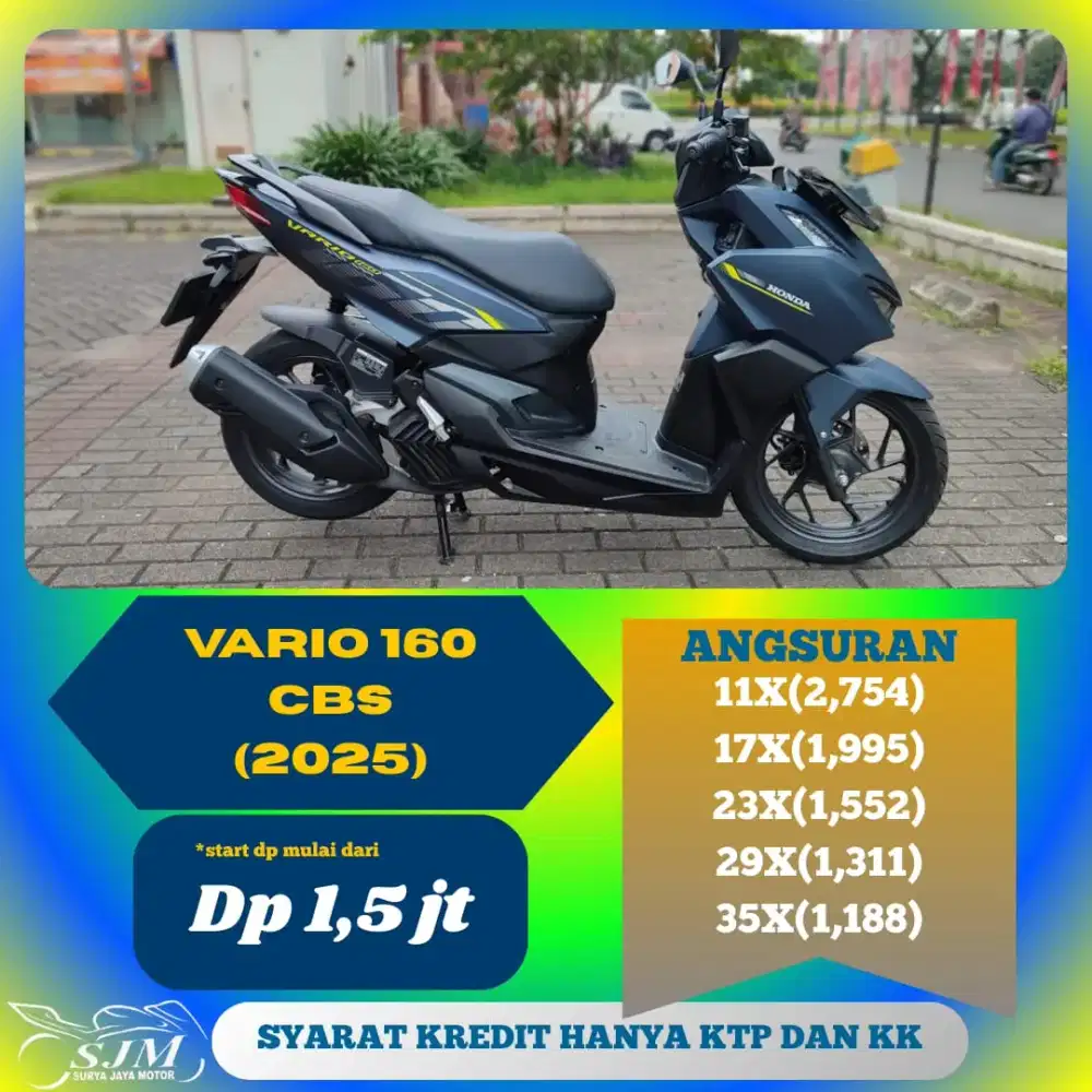 HONDA VARIO 160 CBS 2025 CASH & KREDIT