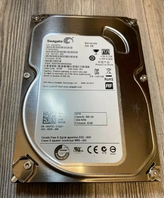 Jual Hardisk Seagate 500 Gb Bekas Murah