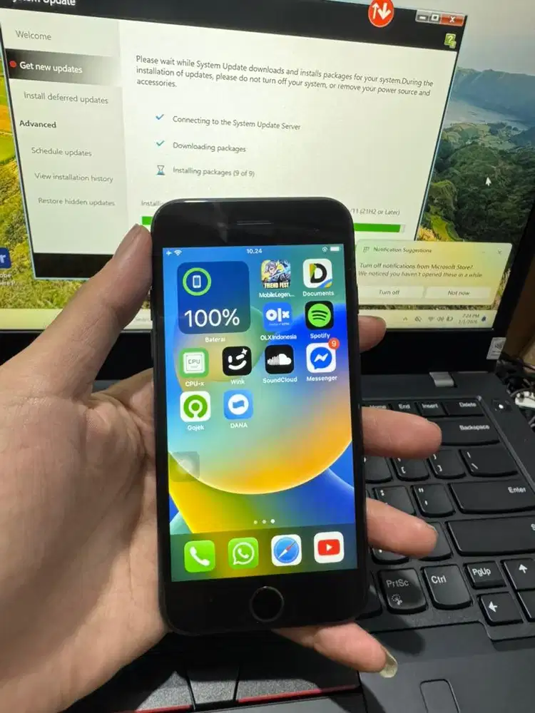 iPhone 8 256gb fullset ibox