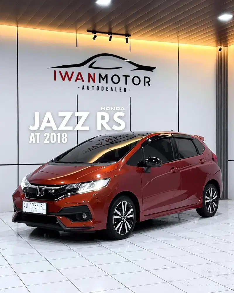 AD Tangan Pertama Pajak Baru! Honda Jazz RS AT Tahun 2018/2019