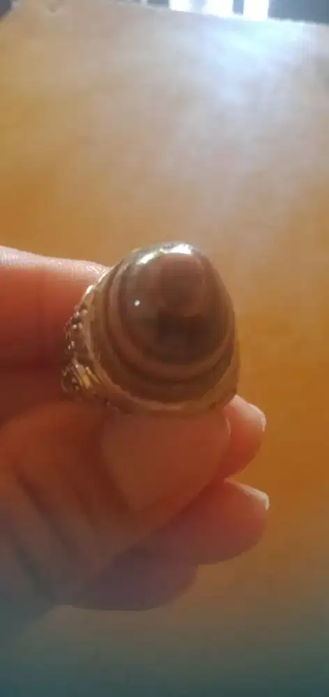 Jual cincin batu Yaman jaza ring alpaka.