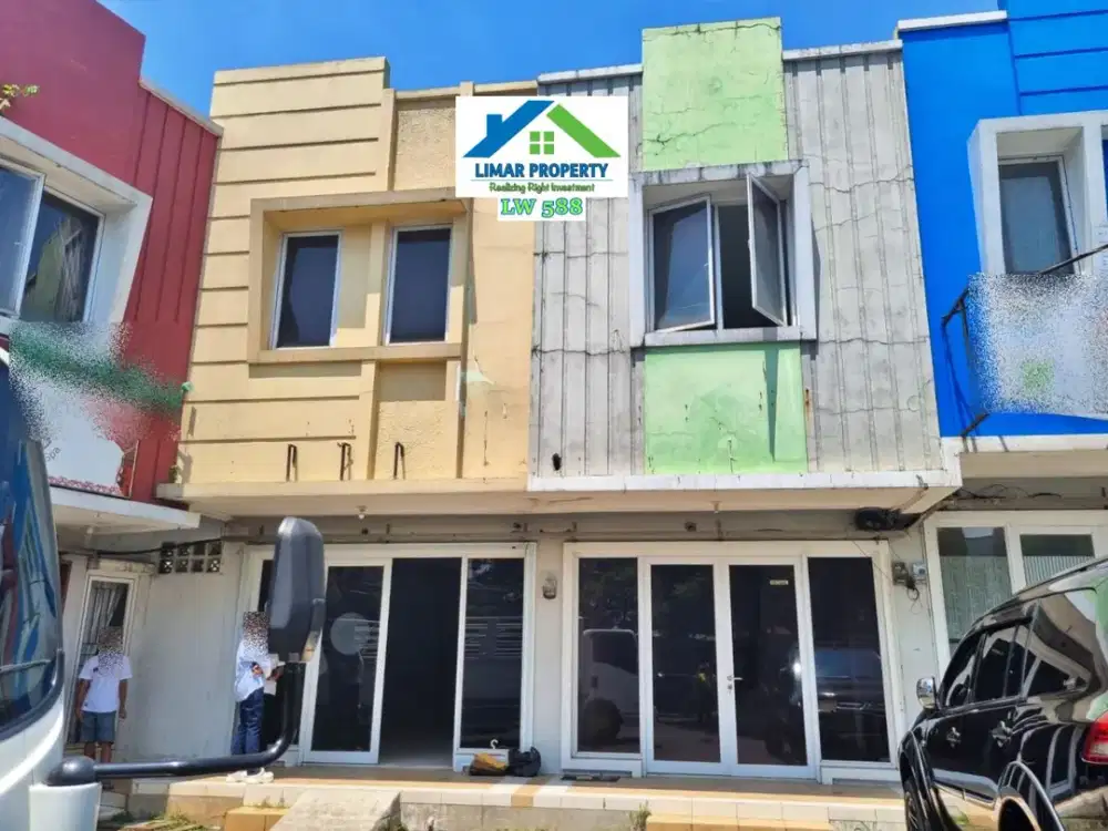 Ruko 2 Lantai Disewakan Harga Bagus di Legenda Wisata Cibubur