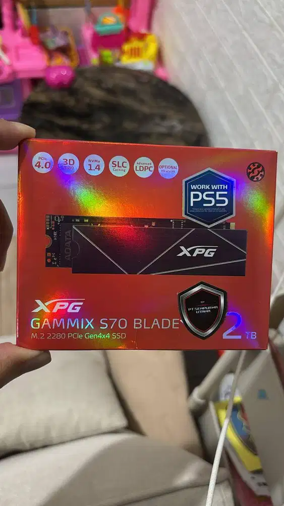 SSD M.2 NVMe Adata XPG GAMMIX S70 BLADE 2TB PCIe Gen 4x4 2280