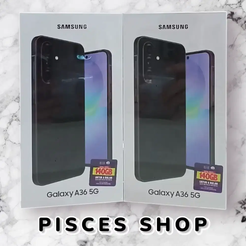SAMSUNG GALAXY A36 5G RAM 8/256 NEW Segel Garansi Resmi 1 Tahun