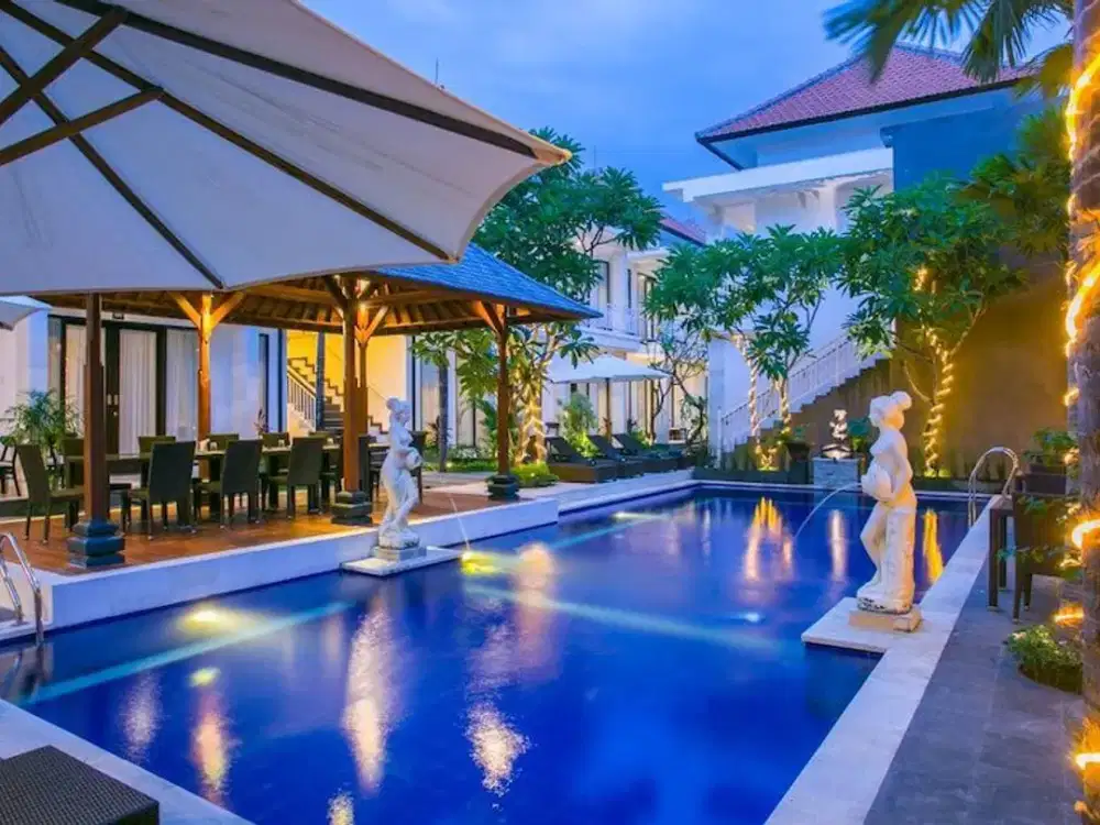 Jual Hotel Di Central Kuta Bali .Harga Cukup Murah Setara Dengan Beli Tanah Saja.