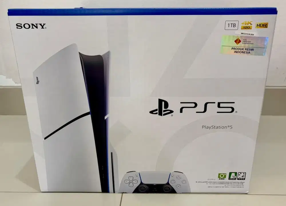 BNIB PlayStation 5 (PS5) Slim Disc Edition 1TB Garansi Resmi Sony Indo