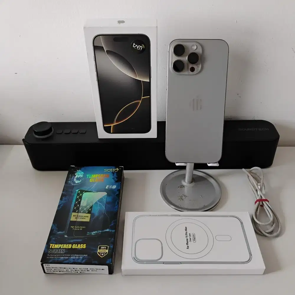 iPhone 16 Pro Max 256 GB iBox Garansi on sampai April 2026 Resmi Indo