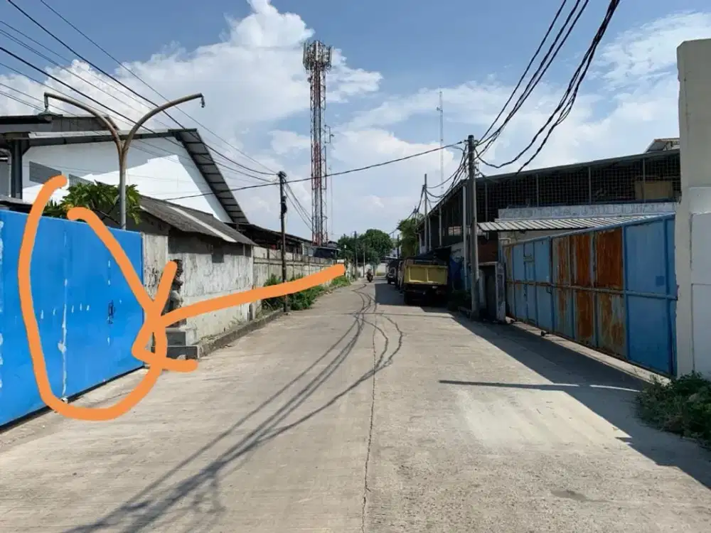 FOR SALE Ex pabrik di Kamal Muara Jakarta