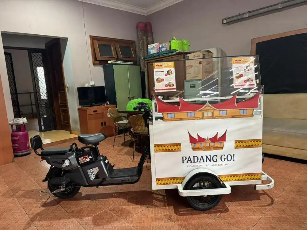 Gerobak sepeda listrik