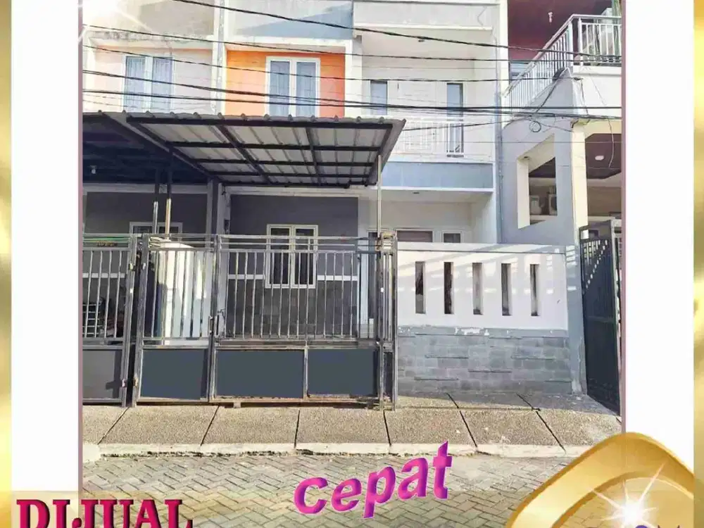 *TURUN HARGA*

DIJUAL RUMAH 2,5 Lantai di Citra Garden 1 Siap Huni
Cengkareng - Jakarta Barat