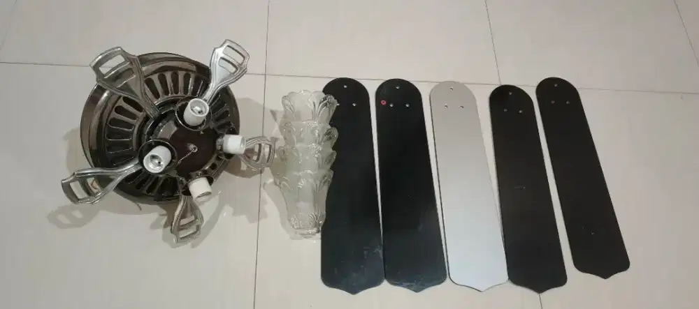 Kipas Angin lampu estetik gantung