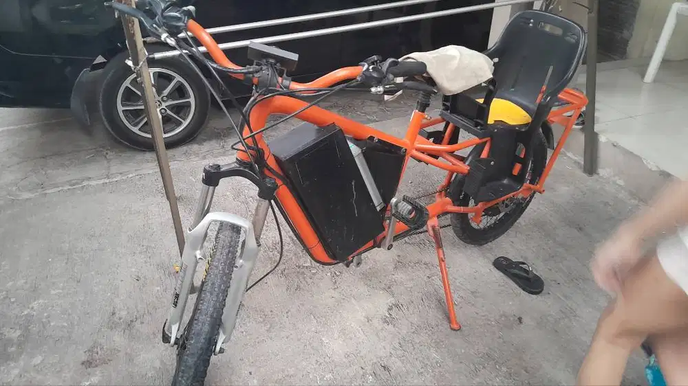 Jual e bike custom bekas