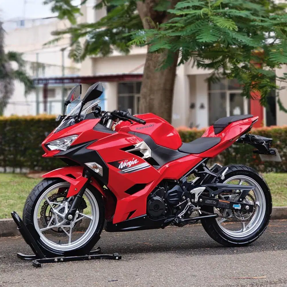 KAWASAKI NEW NINJA 250 FI MERAH 2021 KM 9K PAJAK PANJANG NO MINUS