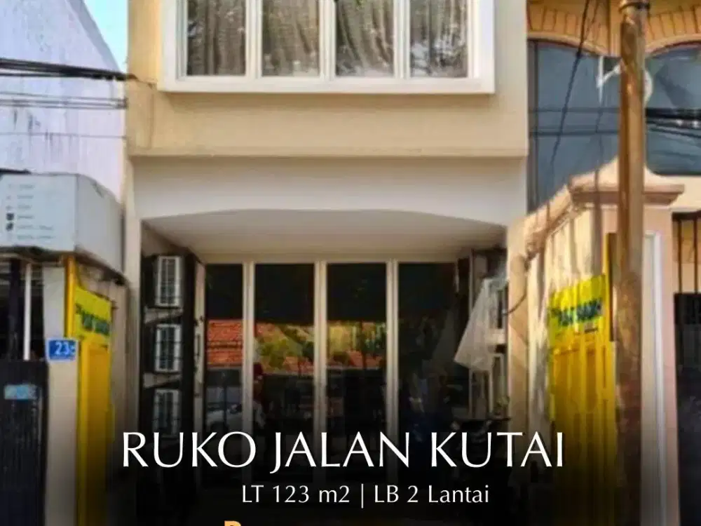DiJual Ruko Jl. Kutai Surabaya