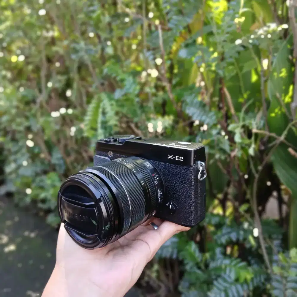 PAKETAN MURAH FUJIFILM X-E2 KIT FUJINON XF 18-55MM GOOD CONDITION