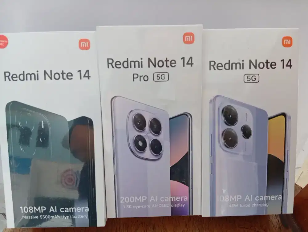 Xiomi redmi note 14 series