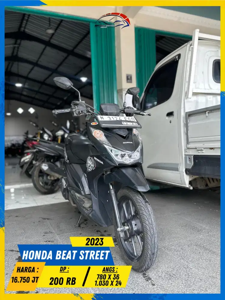 HONDA BEAT STREET 2023 SIAP PAKAI MASZEEHH HIKMAH MOTOR KEPUH MALANG