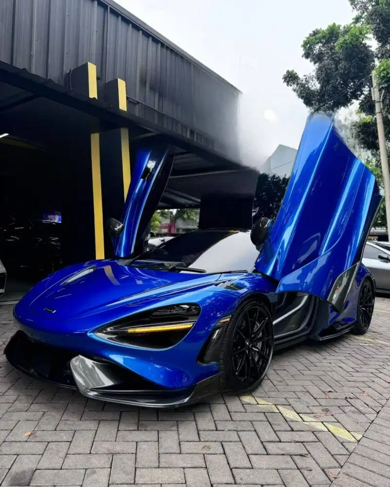 McLaren 765Lt Spyder 2022 Vega Blue ATPM
