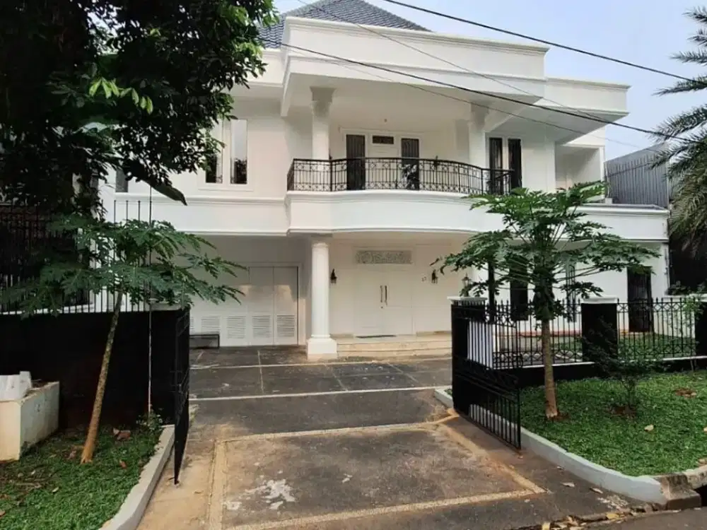 Rumah Klasik Mewah Siap Huni di Pondok Indah Jaksel FR-16886