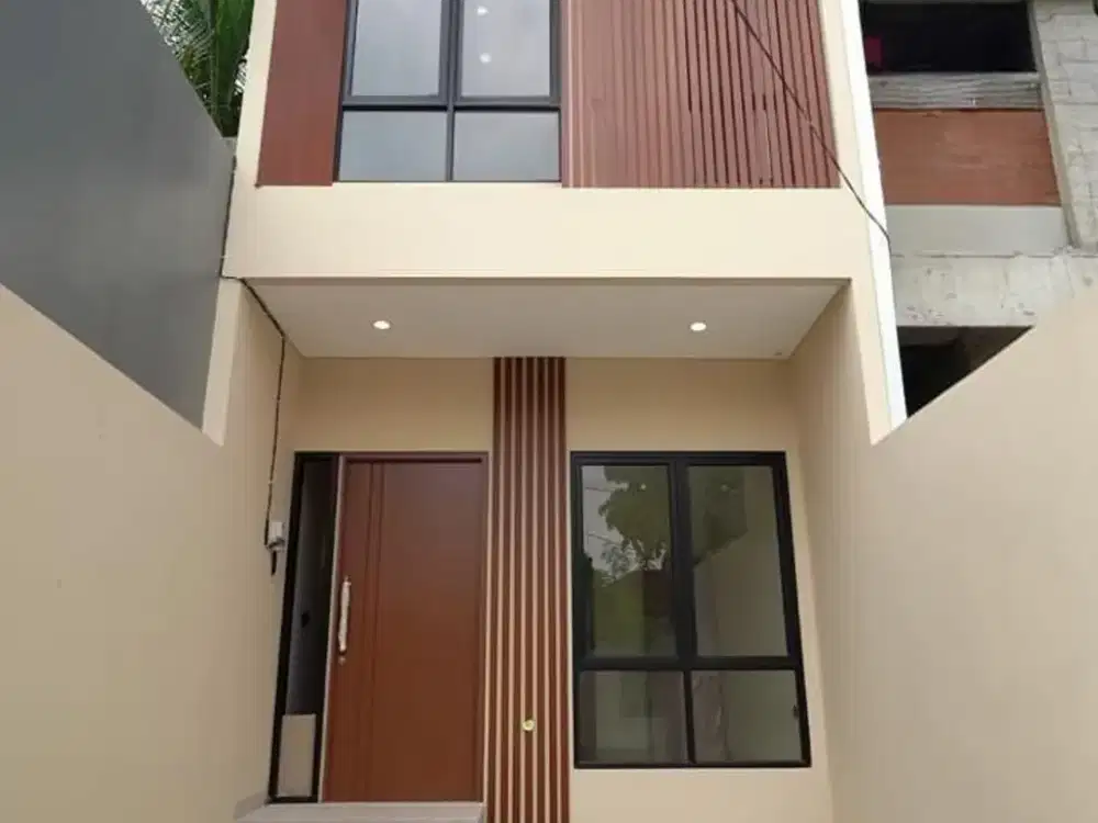 Rumah Minimalis Modern 3 KT di Meruya Utara Jakarta Barat - Siap Huni