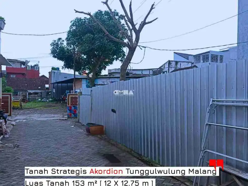 Tanah Siap Bangun Lokasi Strategis Jalan Akordion Tunggulwulung Lowokwaru 5 Menit Suhat Malang