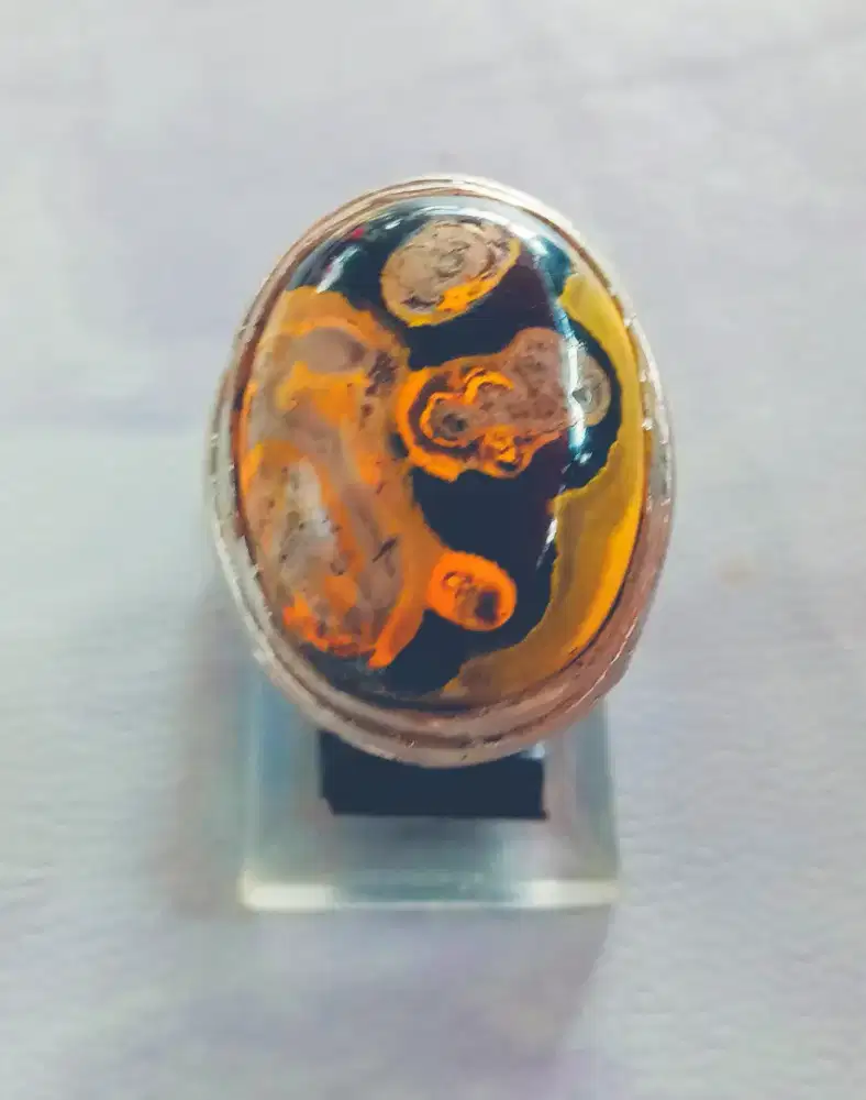 Batu cincin badar oncom motif