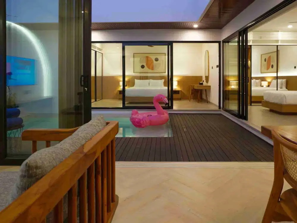 brand new Villa lolasi bagus banget lingkungannya nyaman dan di kawasan komplek villa