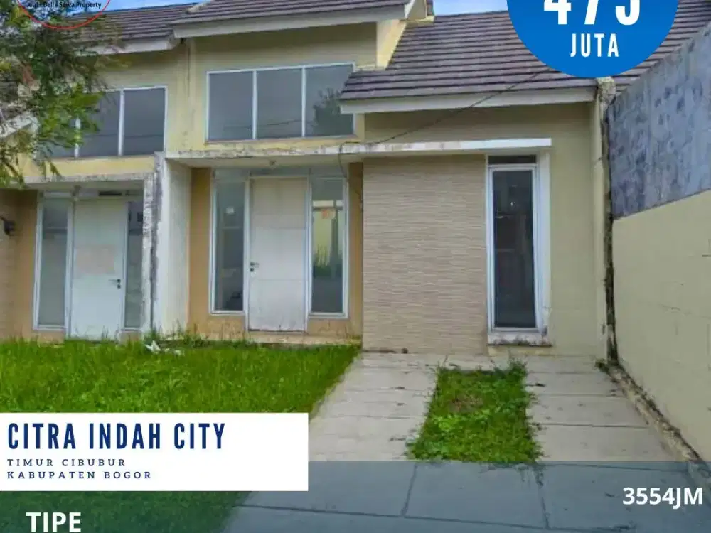 Rumah Real Estate Nyaman, Lingkungan Bersih & Tenang 3554JM