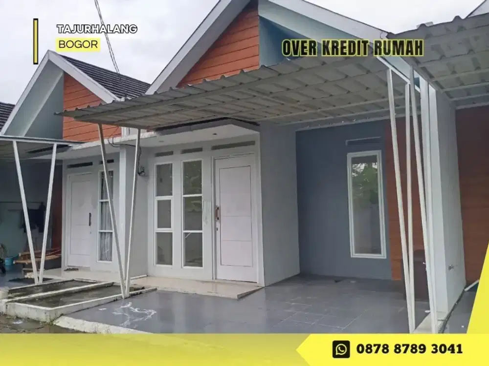 Jual Over Kredit 69JT Rumah dkt Stasiun di Artha Puri Arco Mas Tajurhalang